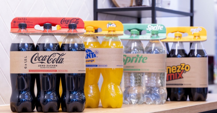 Ds Smith i Coca Cola zastępują plastikowe uchwyty kartonowymi opakowaniami