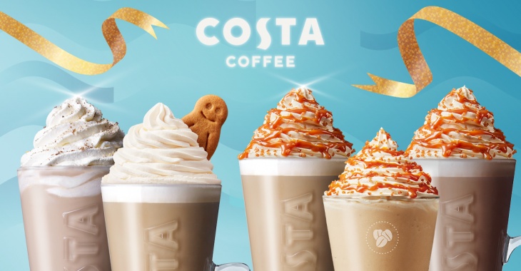 Odkryj świąteczne smaki z Costa Coffee