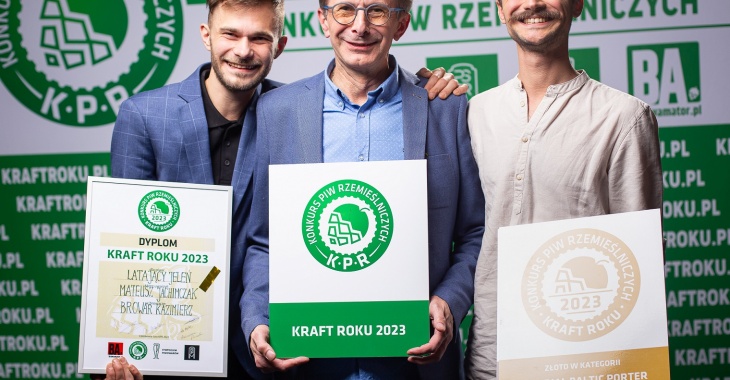 Browar Kazimierz z najlepszym piwem roku 2023