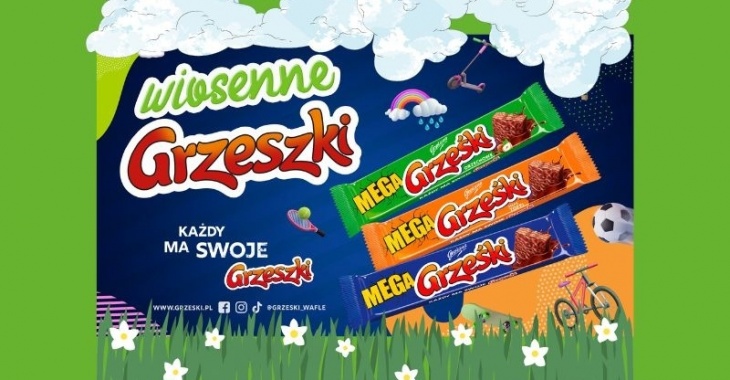 „Wiosenne Grzeszki” – akcja promocyjna marki Grześki