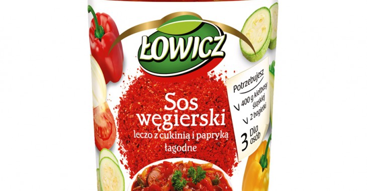 Nowe sosy Łowicz: węgierskie leczo i indyjskie curry