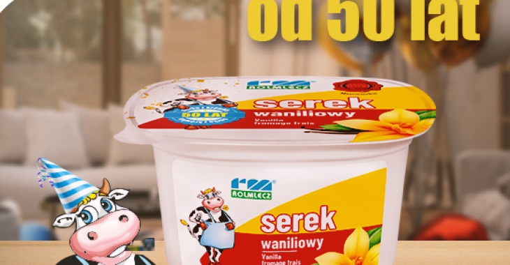 Świętowanie 50 lat serka z krówką Rolmlecz trwa!