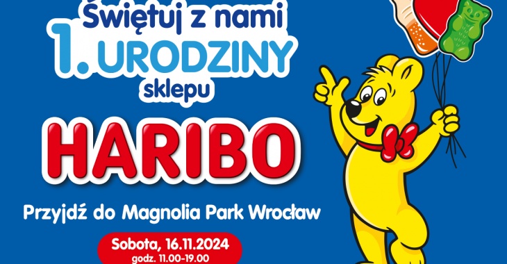 Urodziny sklepu HARIBO we Wrocławiu