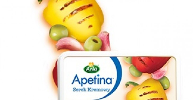 Arla Apetina: Serek kremowy grillowana papryka i oliwki