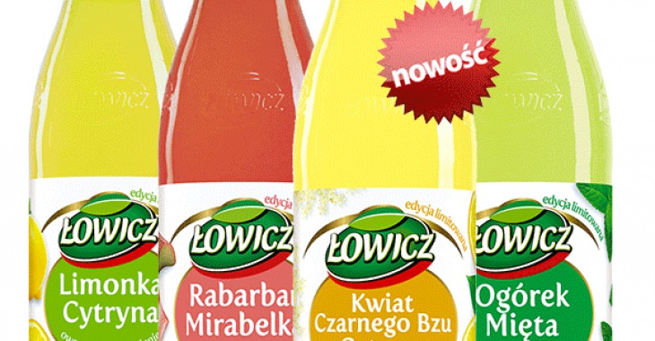 Edycja limitowana syropów Łowicz: orzeźwiające smaki na lato!