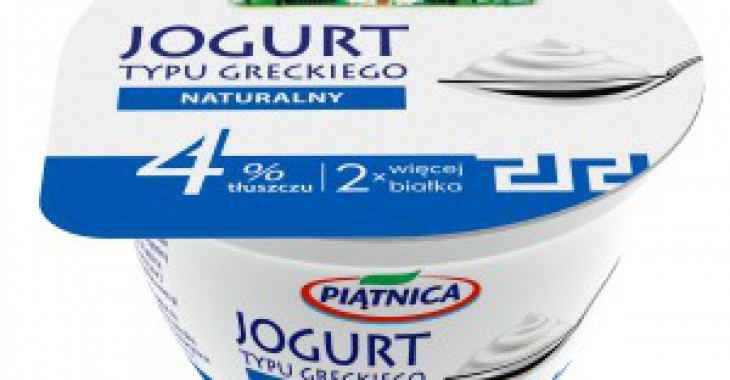 Nowość z Piątnicy: jogurt naturalny typu greskiego 4 proc. tłuszczu