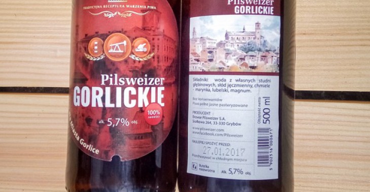 Pilsweizer poszerza linię piw lokalnych i wprowadza do sprzedaży piwo Gorlickie