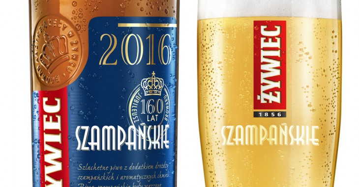 Żywiec Szampańskie – piwo na 160-lecie browaru w Żywcu