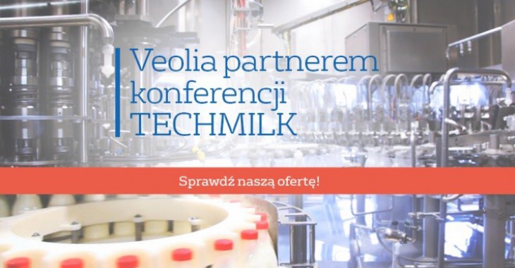 Veolia wśród partnerów konferencji TECHMILK 2017