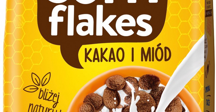 Lubella - płatki Corn Flakes Kakao i Miód  