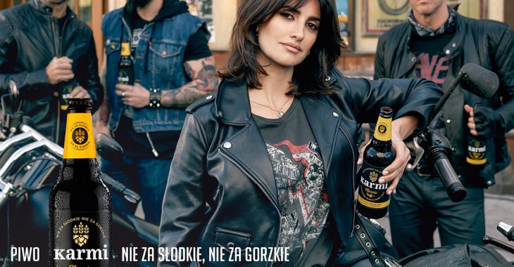 Penelope Cruz w nowej reklamie bezalkoholowego piwa KARMI