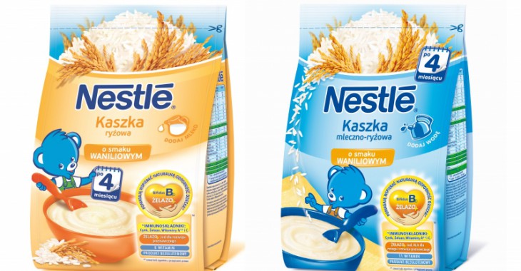 Waniliowe kaszki od Nestlé