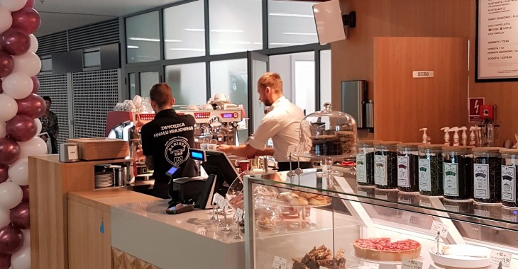 Nowy lokal Costa Coffee na krakowskim lotnisku