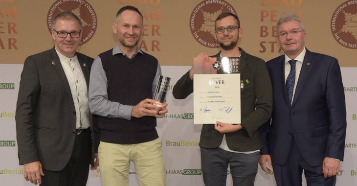 Komes Barley Wine srebrnym medalistą European Beer Star 2018