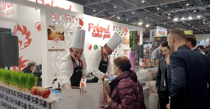 Polska żywność na targach IFE w Londynie