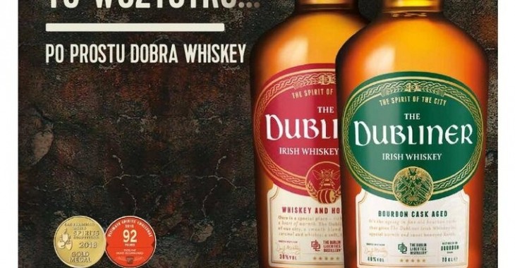 The Dubliner – nowa, irlandzka whiskey od Stock Polska