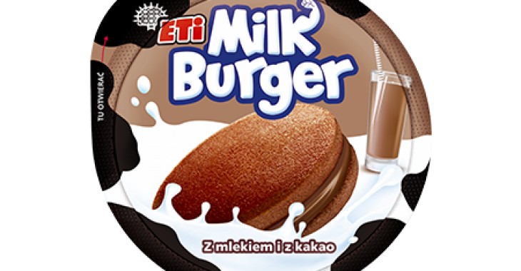 Nowa przekąska od ETI - Milk Burger