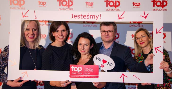 Szóste z rzędu wyróżnienie i 2. miejsce w Polsce dla PepsiCo w konkursie Top Employers Polska