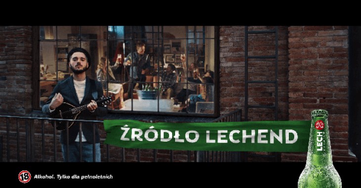 Lech Premium jako „Źródło Lechend” w nowym spocie reklamowym!