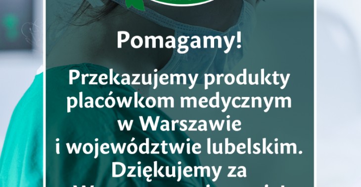 „Herbapol-Lublin” S.A. wspiera warszawskie oraz lubelskie placówki medyczne