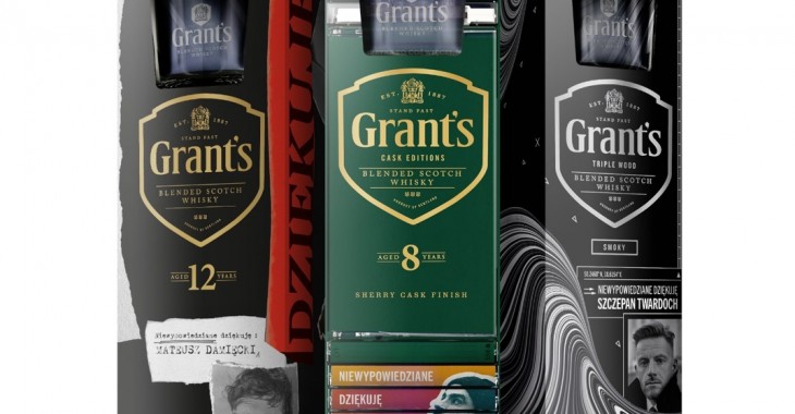 „Niewypowiedziane dziękuję” –  limitowana edycja trzech wariantów whisky Grant’s