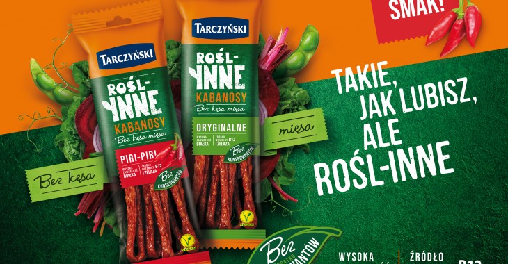 Pikantne Kabanosy Piri-Piri, czyli kolejny roślinny produkt od marki