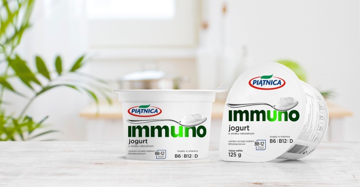 IMMUNO jogurt Piątnicy od 4/4 Brand Design