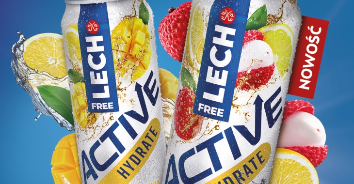 Kompania Piwowarska z nowym wariantem Lecha Free Active Hydrate