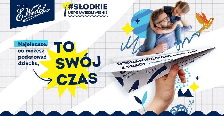 Słodkie Usprawiedliwienie na Dzień Dziecka od E.Wedel