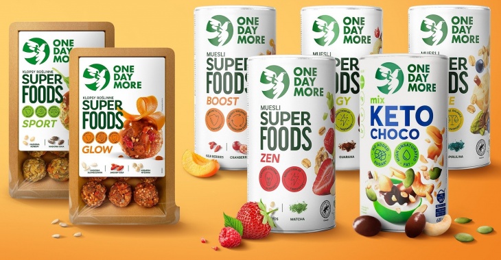 OneDayMore rozszerza portfolio żywności funkcjonalnej